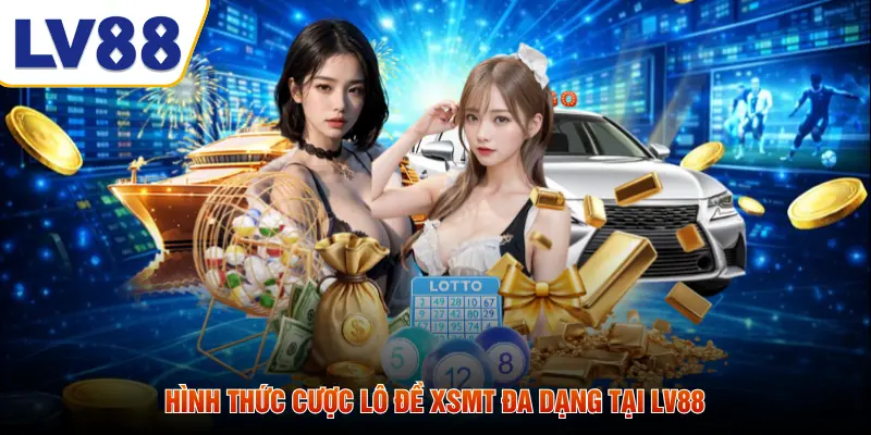 Hình thức cược lô đề XSMT đa dạng tại LV88